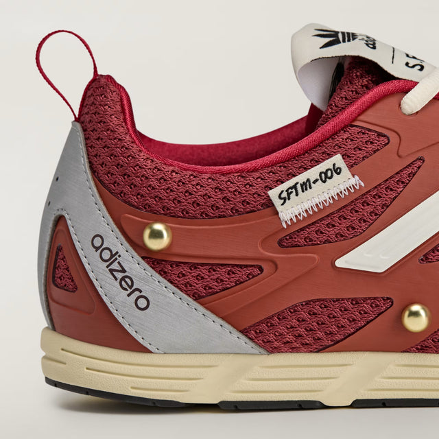 Song For The Mute x adidas Adizero PR - Legacy Red/Cream White/Wild Sepia