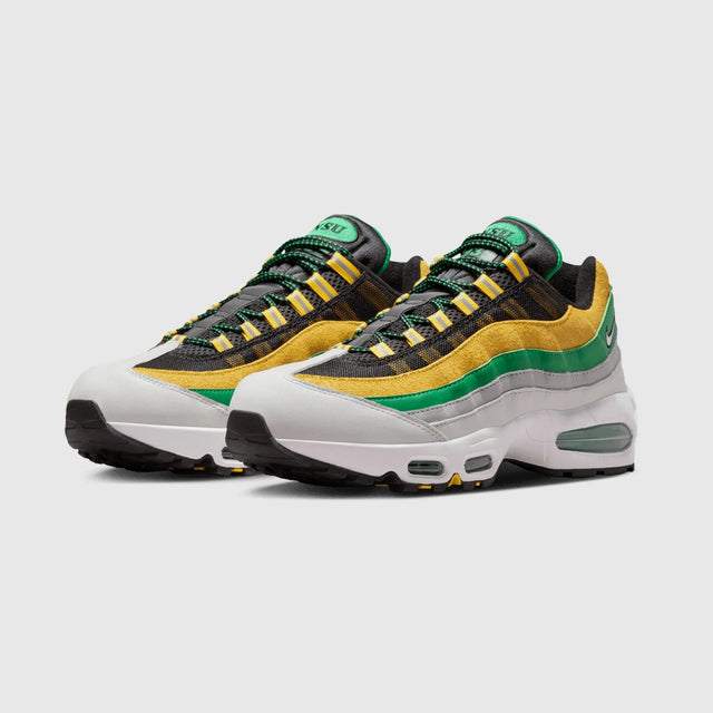 Nike Air Max 95 "Yardrunners Pack - Norfolk State" - Black/Court Green/Midwest Gold/White-Preorder Item-Navy Selected Shop