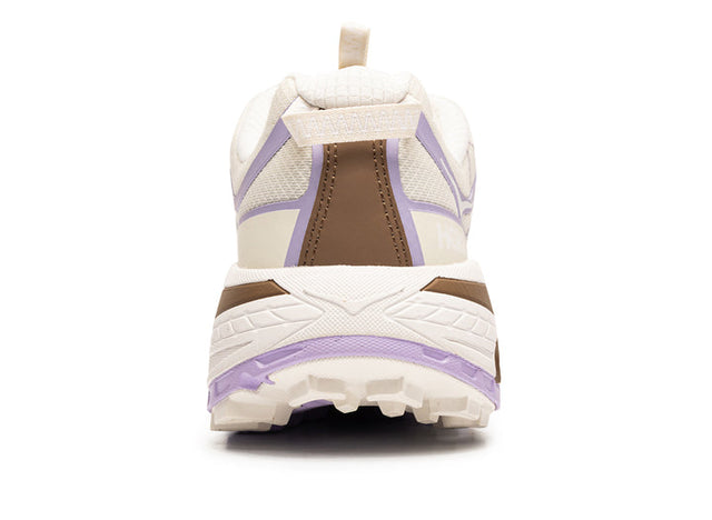 Hoka Mafate Three 2 Wordmark - Alabaster/Iris Flower-Preorder Item-Navy Selected Shop