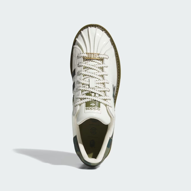 CLOT x Bape x Adidas Superstar by Edison Chen - Off White/Branch/Olive Cargo