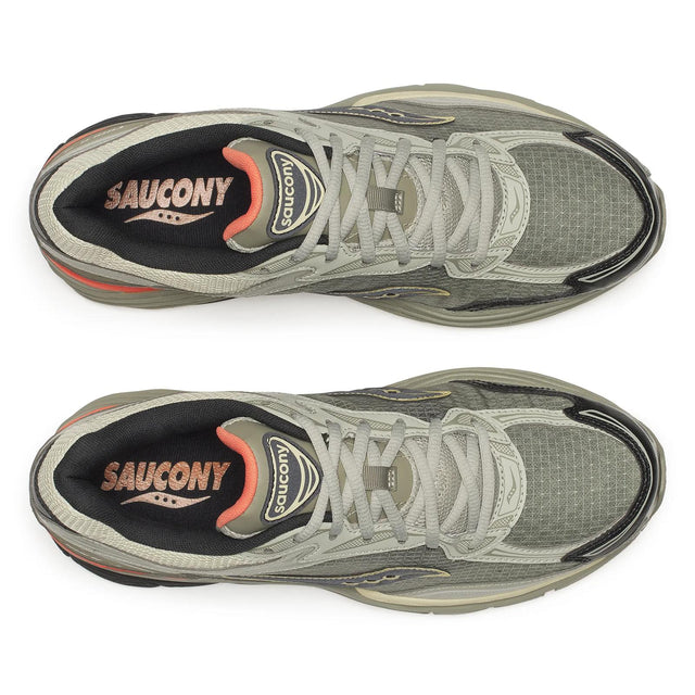 Saucony ProGrid Omni 9 Distract - Stone/Alfalfa-Preorder Item-Navy Selected Shop