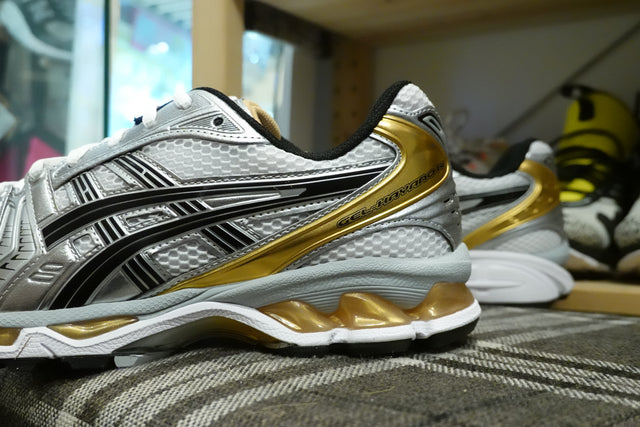 Asics Gel Kayano 14 - White/Pure Gold-Preorder Item-Navy Selected Shop