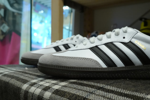 adidas Samba OG - Cloud White/Core Black/Clear Granite-Preorder Item-Navy Selected Shop