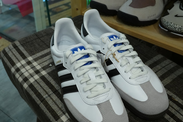 adidas Samba OG - Cloud White/Core Black/Clear Granite-Preorder Item-Navy Selected Shop