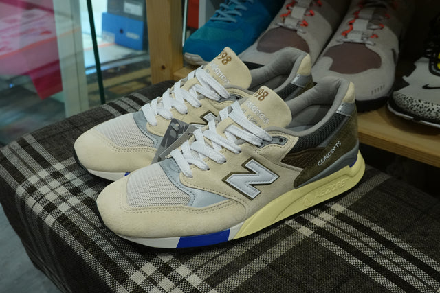 Concepts x New Balance U998CN "C-Note" Made in USA-Sneakers-Navy Selected Shop