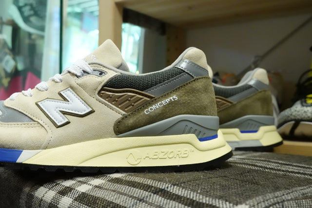 Concepts x New Balance U998CN "C-Note" Made in USA-Sneakers-Navy Selected Shop