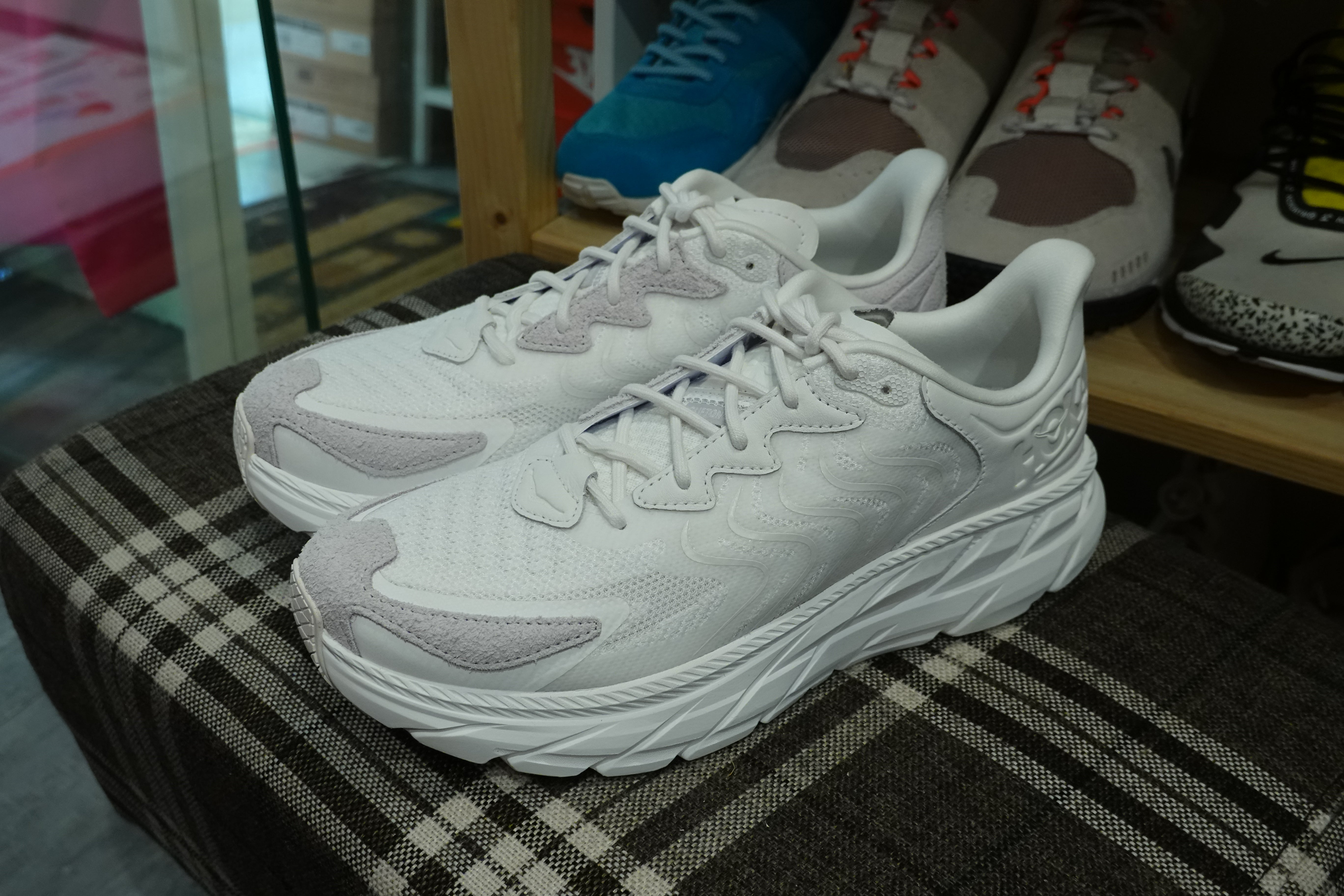 Hoka One One Clifton LS White/Nimbus Cloud