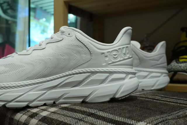 Hoka One One Clifton LS - White/Nimbus Cloud-Preorder Item-Navy Selected Shop