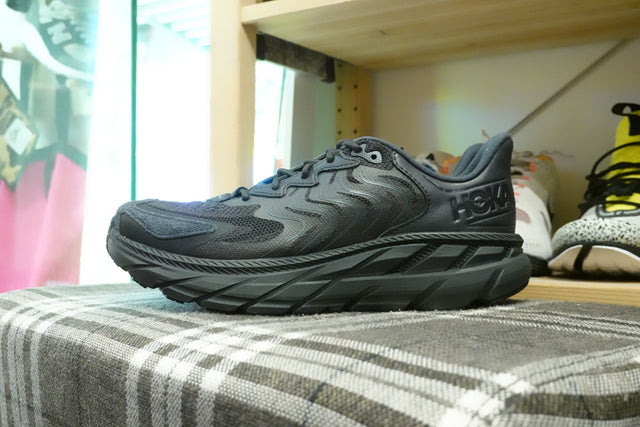 Hoka Clifton LS - Black/Asphalt-Preorder Item-Navy Selected Shop