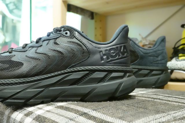 Hoka Clifton LS - Black/Asphalt-Preorder Item-Navy Selected Shop