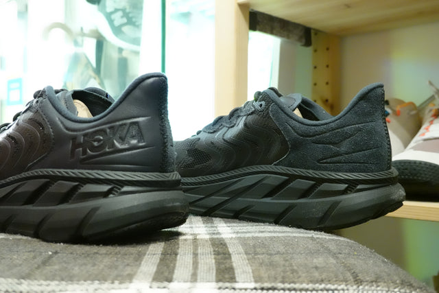Hoka Clifton LS - Black/Asphalt-Preorder Item-Navy Selected Shop
