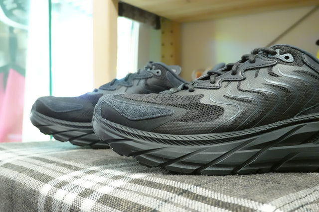 Hoka Clifton LS - Black/Asphalt-Preorder Item-Navy Selected Shop