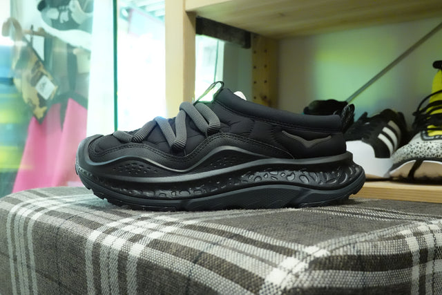 Hoka Ora Primo - Black/Black-Preorder Item-Navy Selected Shop
