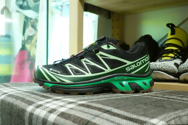 Salomon Lab XT-6 Goretex - Black/Eden/Green Ash-Preorder Item-Navy Selected Shop