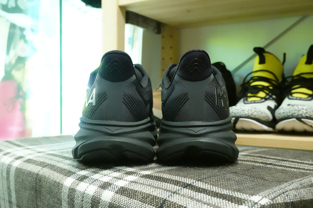 Hoka WMNS Clifton 9 - Black/Black-Preorder Item-Navy Selected Shop
