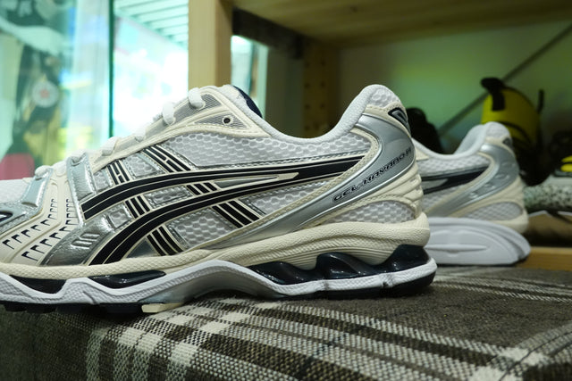 Asics WMNS Gel Kayano 14 - White/Midnight-Sneakers-Navy Selected Shop