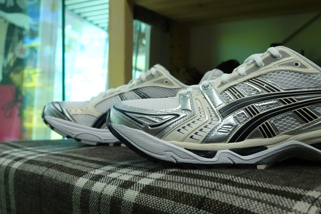 Asics WMNS Gel Kayano 14 - White/Midnight-Sneakers-Navy Selected Shop