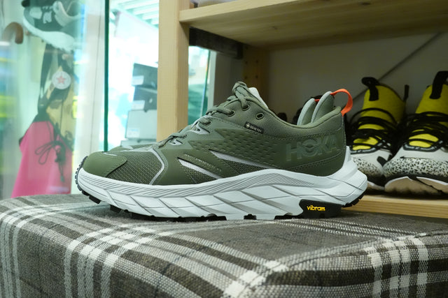 Wtaps x Hoka One One Anacapa Low GoreTex - Four Leaf Clover/Glacier Grey-Preorder Item-Navy Selected Shop