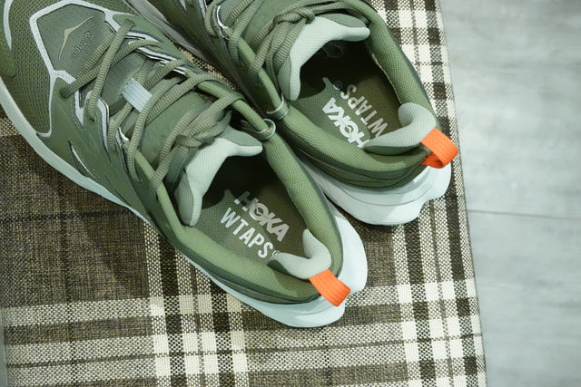Wtaps x Hoka One One Anacapa Low GoreTex - Four Leaf Clover/Glacier Grey-Preorder Item-Navy Selected Shop