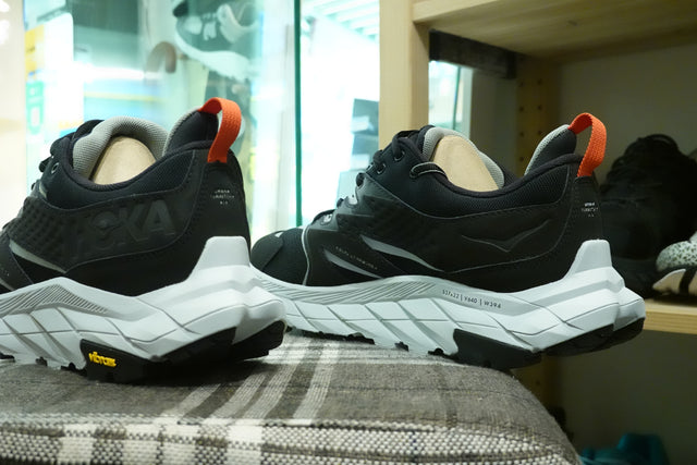 Wtaps x Hoka One One Anacapa Low GoreTex - Jet Black/Glacier Grey-Preorder Item-Navy Selected Shop