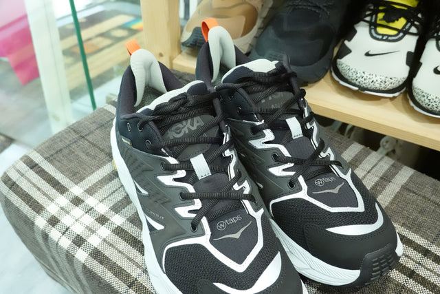 Wtaps x Hoka One One Anacapa Low GoreTex - Jet Black/Glacier Grey-Preorder Item-Navy Selected Shop