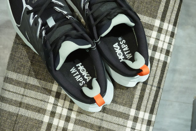 Wtaps x Hoka One One Anacapa Low GoreTex - Jet Black/Glacier Grey-Preorder Item-Navy Selected Shop