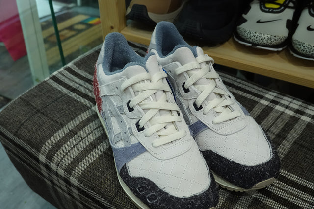 Ronnie Fieg for Asics Gel-Lyte III 07 Remastered "Seoul" - Tofu/Drizzle-Sneakers-Navy Selected Shop