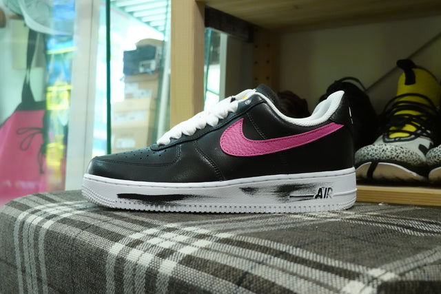PEACEMINUSONE x Nike Air Force 1 '07 "Paranoise" - Black/Pinkfire II/Tour Yellow/New Emerald-Preorder Item-Navy Selected Shop