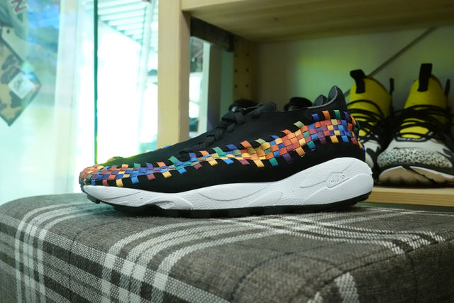 Nike WMNS Air Footscape Woven - Black/White/Black-Sneakers-Navy Selected Shop