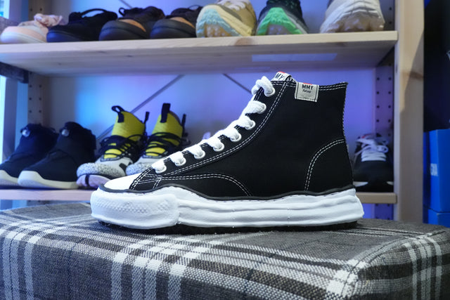 Maison MIHARA YASUHIRO "PETERSON" OG Sole Canvas High-top - Black-Sneakers-Navy Selected Shop
