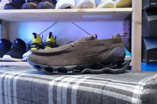Mizuno Wave Prophecy Moc Suede - Brown-Preorder Item-Navy Selected Shop