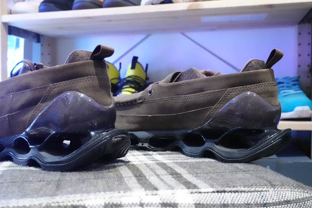 Mizuno Wave Prophecy Moc Suede - Brown-Preorder Item-Navy Selected Shop
