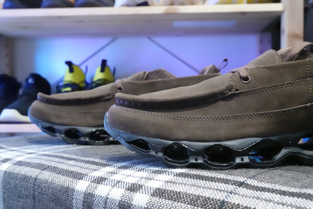 Mizuno Wave Prophecy Moc Suede - Brown-Preorder Item-Navy Selected Shop