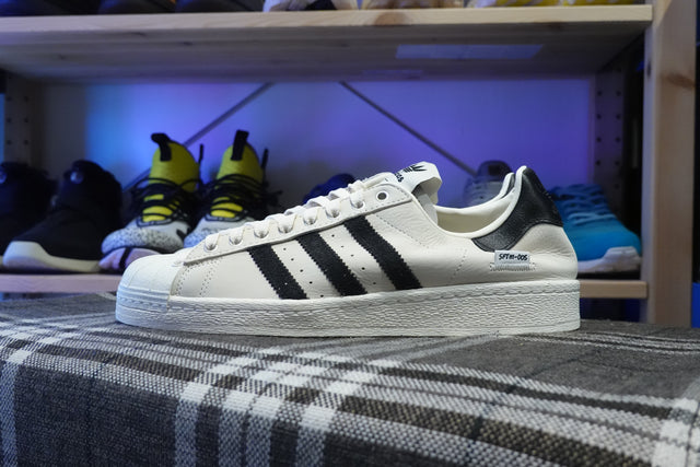 Song For The Mute x adidas Superstar 82 - Cream White/Core Black/Off White-Preorder Item-Navy Selected Shop