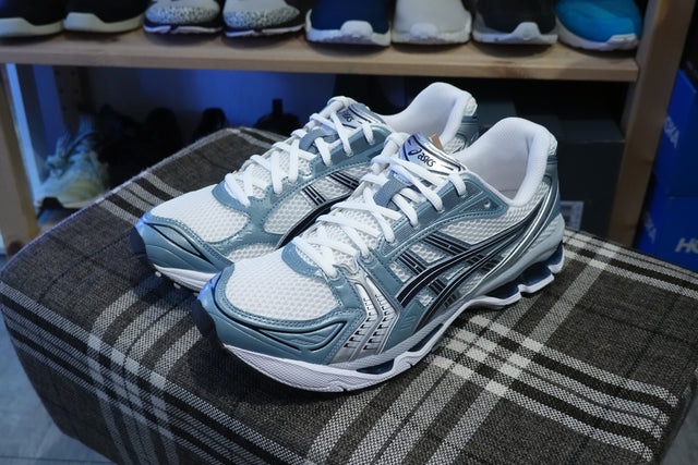 Asics Gel Kayano 14 - White/Fjord Grey-Preorder Item-Navy Selected Shop
