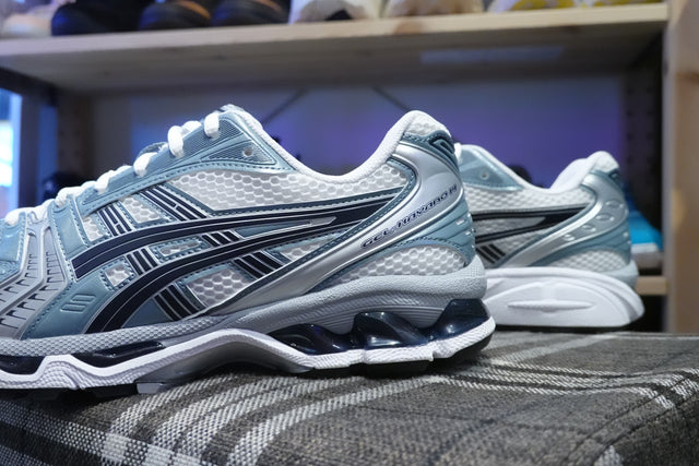 Asics Gel Kayano 14 - White/Fjord Grey-Preorder Item-Navy Selected Shop