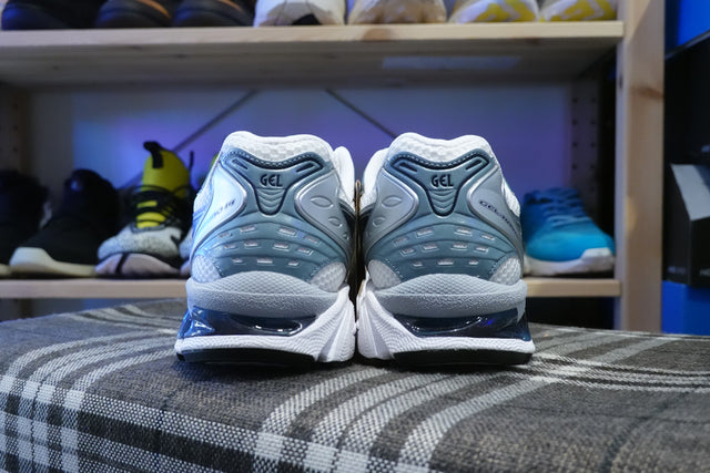 Asics Gel Kayano 14 - White/Fjord Grey-Preorder Item-Navy Selected Shop