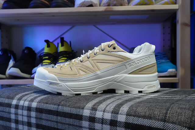 Salomon Lab X-ALP Leather - Vanilla Ice/Almond Buff/Banana Cream-Preorder Item-Navy Selected Shop