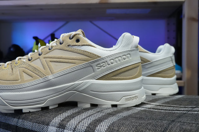 Salomon Lab X-ALP Leather - Vanilla Ice/Almond Buff/Banana Cream-Preorder Item-Navy Selected Shop