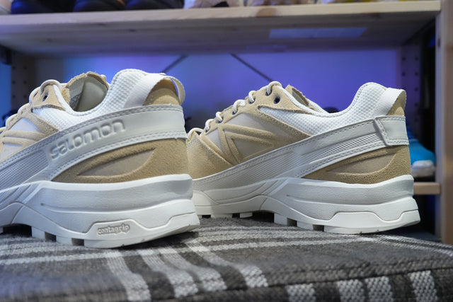 Salomon Lab X-ALP Leather - Vanilla Ice/Almond Buff/Banana Cream-Preorder Item-Navy Selected Shop