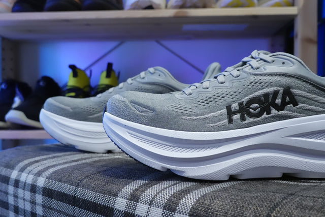 Hoka Bondi 9 - Galactic Grey/Stellar Grey-Preorder Item-Navy Selected Shop