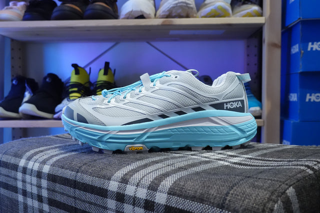 Hoka Mafate Three 2 - Stardust/Cloudless-Preorder Item-Navy Selected Shop