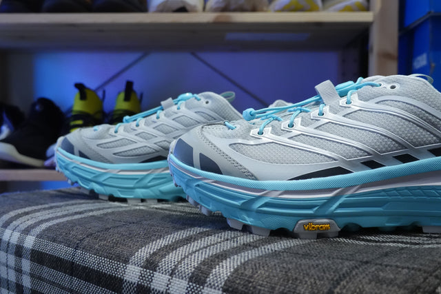 Hoka Mafate Three 2 - Stardust/Cloudless-Preorder Item-Navy Selected Shop