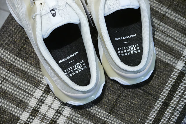 MM6 Maison Margiela x Salomon Lab XT-4 Mule 2 - White/Green Hazel/Silver Cloud-Preorder Item-Navy Selected Shop