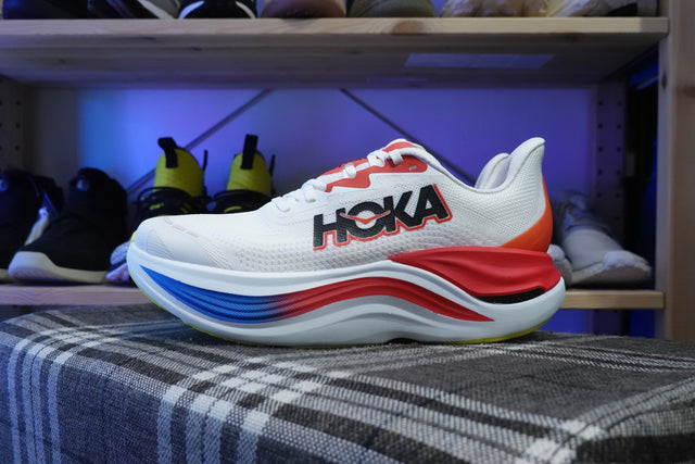 Hoka Skyward X - Blanc De Blanc/Virtual Blue-Preorder Item-Navy Selected Shop