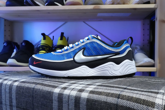 Nike Air Zoom Spiridon SP - Signal Blue/Metallic Luster/Black/White-Preorder Item-Navy Selected Shop