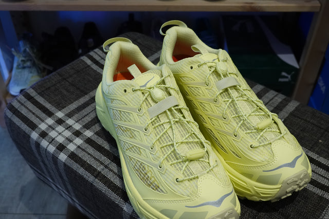 Hoka Mafate Three 2 Grid JP - Yuzu/Cardamom-Preorder Item-Navy Selected Shop
