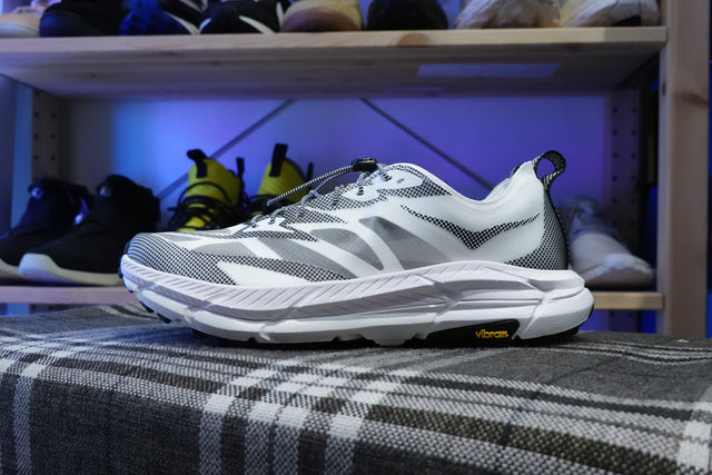 Hoka Mafate Speed 4 Lite TS - White/Black-Preorder Item-Navy Selected Shop