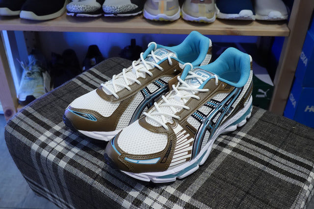 Asics Gel-Kayano 12.1 - Cream/Stillwater-Preorder Item-Navy Selected Shop