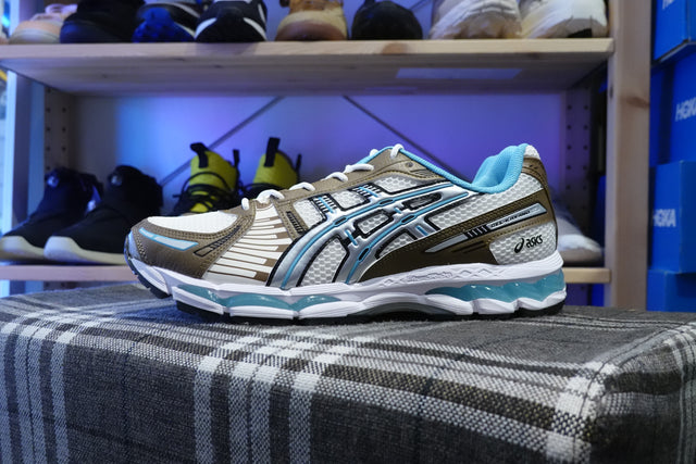 Asics Gel-Kayano 12.1 - Cream/Stillwater-Preorder Item-Navy Selected Shop